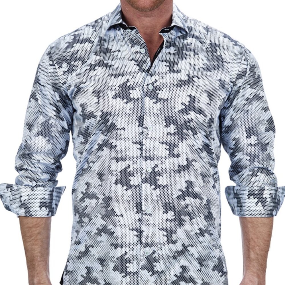 Maceoo Hexagon Splash Blue - 3XL (BRAND NEW)